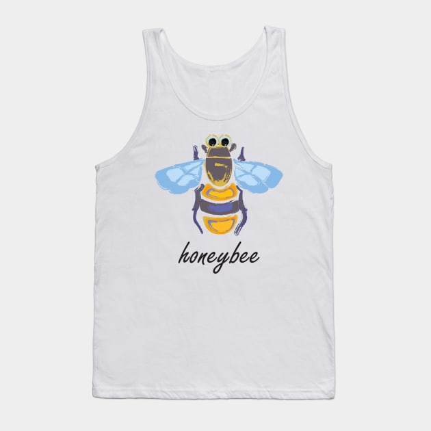 Honeybee Tank Top by evisionarts